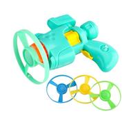 Ungtyb Flying Disc Cat Toy Set, Interactive Disc Launcher for Kittens, Exercise Training Fetch Game Toy, Indoor Outdoor Play, Pet Entertainment, Activity Enrichment, 10,5 x 12 x 4 cm Multicolor