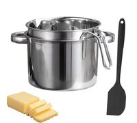 Ungtyb Fondue de chocolate, juego de fondue de cocina, olla de queso derretido, para chocolate, caramelo, queso, postre, mantequilla, culinario, hogar, cocina, restaurante