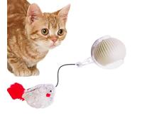 Ungtyb Interactive Cat Ball, Automatic Rolling Ball, Smart Teasing Cat Ball, Rechargeable Cat Toy, Led Light Cat Toy, Indoor Cat Toy, Teasing Cat Ball, Intelligent Cat Toys, Cat Ball with Lights