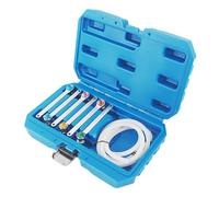 Ungtyb Juego de Llaves para sangrar Frenos - 7 Piezas Portátiles 7-12 mm con Estuche,Kit De Purgado Freno Y Embrague,Mantenimiento automotriz, Reparaciones diarias, técnicos y Aficionados