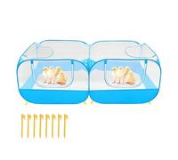 Ungtyb Kitten Enclosure - Reversible Multi-Function Sun Protection | Indoor/Outdoor Cat Playpen with Portable Design for Travel, Lawn, Garden, Ground, Home, Backyard, Kitten Exercise, Pet Safety