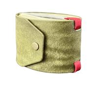 Ungtyb Leather Wallet, Slim Money Organizer, Magnetic Clasp, Compact Design Easy Access Wallet Ideal to Cash and Unisex, Ideal for Everyday Use, 1 Piece, Verde, riferimento Alla descrizione