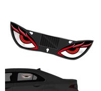 Ungtyb LED Eyes Car Windshield Display - Solar Powered Window Light Accessory for Vehicle Use for Truck SUV Sedan Van Automotive Travel Road Trip Decoration Night Driving Men Women Driver Effect