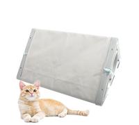 Ungtyb Mesh Window Perch Cat Hammock with Suction Cup, Indoor Cat Toys, Pet Shelters Equipped with Strong Suction Cups, for Balcony, Living Room, Bedroom, 1 Piece