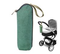 Ungtyb Milk Bottle Thermal Bag, Insulated Breastmilk Cooler Bag, Portable Travel Carrier Holder, Nursery Bottles Insulator Cover, Breastmilk Storage Solution for Bottles (Green, Blue)