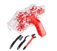 Ungtyb Motorcycle Chain Cleaner, Portable Degreaser, Design Deep Cleaning Bristles Durabled Construction Ideal for Commuting and Riding, 5.9x2.8x1.2 Inches