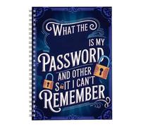 Ungtyb Password Keeper Book - Spiral Important Information Management | Alphabetical Login Journal with Tabbed Organizer, Secure Username Tracker with Note Pages, Stationery for Seniors