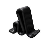 Ungtyb Phone Stand Desk - Wave Shape Smartphone Mount for Stable Hands Free Viewing | ABS Acrylic Non Slip Base Adjustable Angle Rotating Slot Compatible Mobile Tablet Home Office Kitchen Bedroom