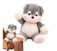 Ungtyb Plush Puppy Stuffed Animal - Cuddly Dog Toy Kids Adults Comfort Gift | Soft Fabric Cotton Filling Companion Couch Bed Car Office Room Decor Playtime Hugging Relaxation Display Set