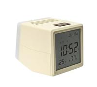 Ungtyb Portable Desk Clock - Lightweight Digital Clocks | Solid Form Student Clocks, Table Clock with Back Lighting, Home Accessories Room Timepiece, Bedroom Alarm with Nightlight
