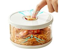 Ungtyb Salad Container Leakproof Glass Salad Bowl with Airtight Lid Microwavable Safe Lunch Box for Workplace Snack Restaurant Pantry Camping School Durable Clear Glass Food Storage