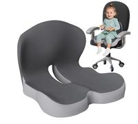 Ungtyb Seat Cushion Support, Lumbar Support Pillow, Desk Chair Cushion, Back Support Cushion with Portable and Lightweight Design for Long Hours of Work at Home or in The Car (1 Piece)