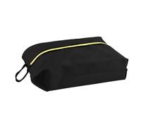 Ungtyb Shoe Bag, Smell Proof Pouch, Large Capacity Dust-Proof Waterproof Storage, Multi-Functional Shoe Bag for Men & Women, Ideal for Travel, 15.35x9.45x3.54in, Negro, riferimento Alla