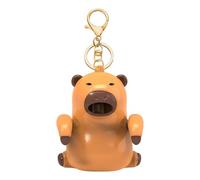 Ungtyb Small Fan Mug - Cute Capybara Keychain | Desktop Fans Drink Mug Glass Cup, Portable Personal Cooling Fan for Home Office, Kitchen Travel Coffee Tea Water Mugs Attachment