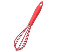 Ungtyb Small Silicone Whisk, Non-Slip Mini Whisk Tool, Heat-Resistant For Non-Stick Cookware, Flexible & Sturdy Handle, Made From Silicone Pp Material, 6.3 x 6.3 x 26.3 cm