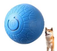 Ungtyb Smart Interactive Dog Toy Ball, Touch-Activated Jumping Ball, Rechargeable Motion Balls, Automatic Rolling, Bouncing, for Small and Large Dogs, 2.64 Inches Orange Blue