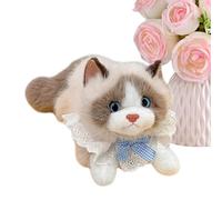 Ungtyb Stuffed Animals - Soft Cuddle Kitten Doll | Cat Stuffed Animal Toys Dolls for Kids, Adults with Birthday, Halloween, Party, Travel, Car, Bedroom, Sofa, Apartment, Home Decor Use