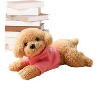 Ungtyb Stuffed Dog Plush, Cartoon Dog Plush, Simulation Puppy Toy, Plush Animal Dog with Realistic and Adorable Design 13.78x11.02x8.66 Inches for Kindergartens and Home Decoration