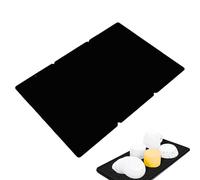 Ungtyb Tapete escurridor de platos, almohadilla plegable de silicona, tapete de secado de platos de cocina fácil de limpiar, para el hogar, encimera, baño, fregadero, bar, refrigerador, tazas