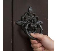 Ungtyb Tirador de puerta exterior | Acabado retro decorativo antiguo - Tirador de puerta de hierro - para el hogar, hotel, restaurante, apartamento, negocios, alquiler de panaderías