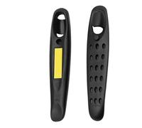 Ungtyb Tire Removal Tool, High-Strength Bicycles Lever Set, Sturdy Steel Construction, Non-Slip Grip Handle, Compact Portable Size, Excellent Quality, Black, Red Color, 3.94in