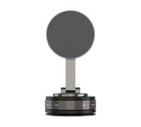 Ungtyb Vacuum Phone Holder, Magnetic Car Mount, Adjustable Mobile Bracket, 360° Rotation Design Foldable Suction Cup Base for Dashboard Mirror Gym Travel RV SUV Auto Use, 3.15 Inches