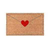 Ungtyb Valentine Rug - Envelope Pattern Non-Slip Romantic Doormat | Valentines Door Mat for Friends, Adults, Men, Women for Home, Indoor, Office, Study, Living Room, Entryway, Seasonal Decor