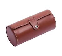 Ungtyb Watch Roll Travel Case, Storage Box, Lightweight Portable Cylinder Carrying, PU Leather Organizer, Luxury Case for Indoor, Decoration, Present, Home, 19.5 cm