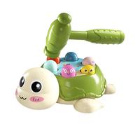 Ungtyb Whack Mole Game, Colorful Turtle Pounding Toy, Interactive Baby Game with Safe and Child Friendly Design for Toddler, Girls or Boys, 7.68x6.3x2.72 Inches