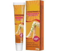 Ungüento antiinflamatorio y anticongestionante, Ungüento de jengibre Leg Comfort, Crema reafirmante anticelulítica para piernas