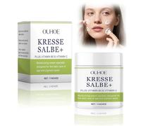 Ungüento de berro, 114 g. Ungüento de berro activo contra las manchas de la edad, Ungüento de berro activo Plus, Crema facial de berro contra las manchas de la edad, Ingrediente hidratante de berro