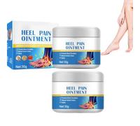 Ungüento para el dolor de talón,Crema de efecto rápido para aliviar el dolor de talón,crema natural,no grasa,apta para todo tipo de pieles (2 piezas)