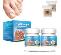 Ungüento para Hongos en las Uñas de Rápida Curación, Ungüento para Hongos en las Uñas, Arregla y Renueva sin Dolor las Uñas Dañadas y Quebradas, Fortalece y Restaura la Apariencia (2pcs)