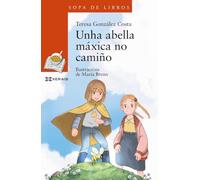 Unha abella máxica no camiño: Unha historia de Leopolda Diéguez (INFANTIL E XUVENIL - SOPA DE LIBROS - De 8 anos en diante)