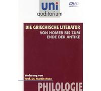 Uni Auditorium - Die griechische Literatur: Von Homer bis zum Ende der Antike [Alemania] [DVD]