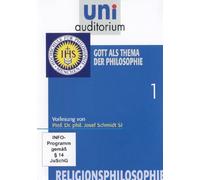 Uni Auditorium - Gott als Thema der Philosophie - Religionsphilosophie 1 [Alemania] [DVD]