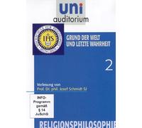 Uni Auditorium - Grund der Welt und letzte Wahrheit - Religionsphilosophie 2 [Alemania] [DVD]