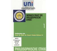 Uni Auditorium - Wonach fragt die Philosophische Ethik? Philosophische Ethik1 [Alemania] [DVD]