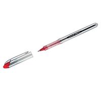 Uni-Ball 146721 - Bolígrafo de tinta fluida Uni-Ball Vision Elite, 0,4 mm, tecnología Airplane Safe, rojo