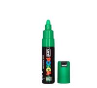 Uni-Ball 181363 Uni POSCA - Rotulador con punta redonda ancha, color verde | Rotulador con tinta pigmentada al agua, alto poder de cobertura, apto para casi todas las superficies, punta recambiable