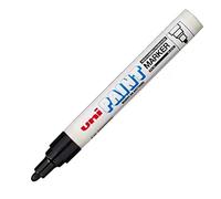 uni-ball 182099 - Rotulador Uni Paint PX-20, punta redonda, 2 - 3 mm, grueso, negro, 1 unidad