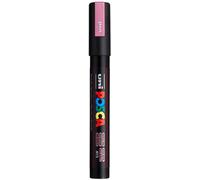 uni-ball 182589 -POSCA marcador con punta redonda media-fina, rosa metálico