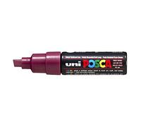 Uni-Ball 182626 - Marcador POSCA con punta de cuña ancha, rojo vino