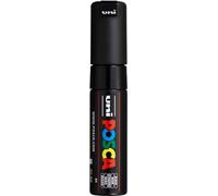 POSCA PC-8K rotulador negro (8 mm cincel)