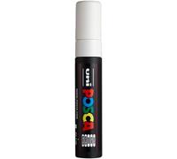 Uni-Ball 186301 - Marcador POSCA con punta rectangular extra ancha, blanco
