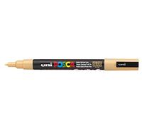 Uni-Ball 186529 - Marcador POSCA con punta redonda fina, color salmón | Rotulador con punta redonda de 0,9-1,3 mm para casi todas las superficies