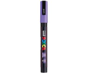 uni-ball 186537 - Marcador POSCA con punta fina redonda, púrpura | Rotulador con punta redonda de 0,9-1,3 mm para casi todas las superficies