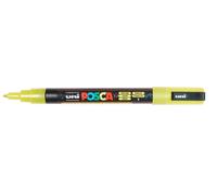 uni-ball 186585 - POSCA marker met fijne ronde punt, glitter geel