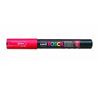 uni-ball 186721 - Marcador POSCA con punta redonda extrafina, rojo