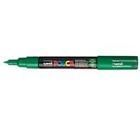 uni-ball 186763 - Marcador POSCA con punta redonda extrafina, verde oscuro